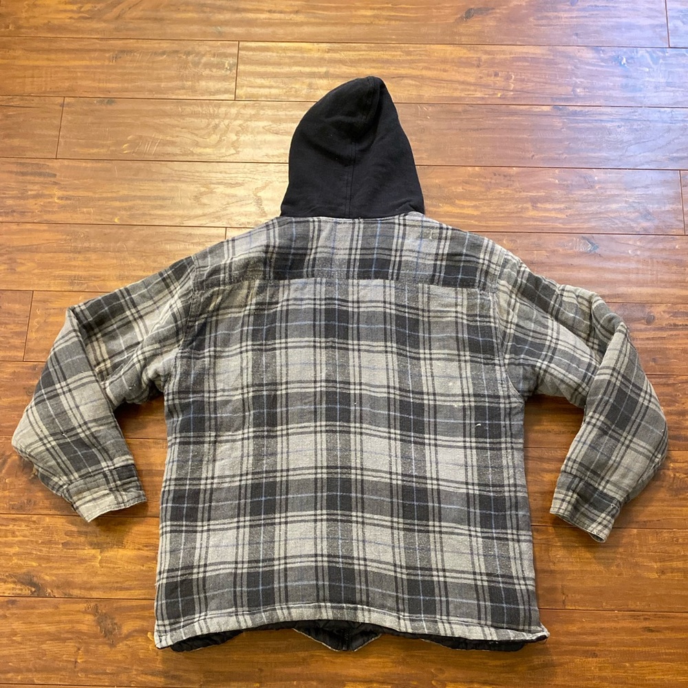 VTG Craftsman Flannel Jacket, Size: Medium - Picture 7 of 9